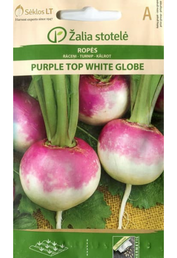 Репа "Белая с пурпурным верхом" (Purple Top White Globe)