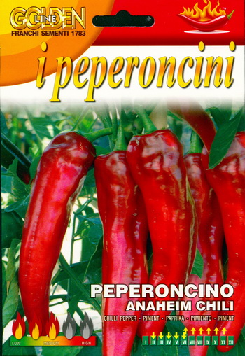 Chilli pepper "Anaheim Chili"