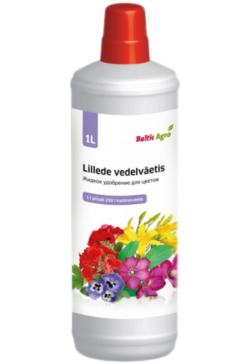 Liquid fertilizer for flowers