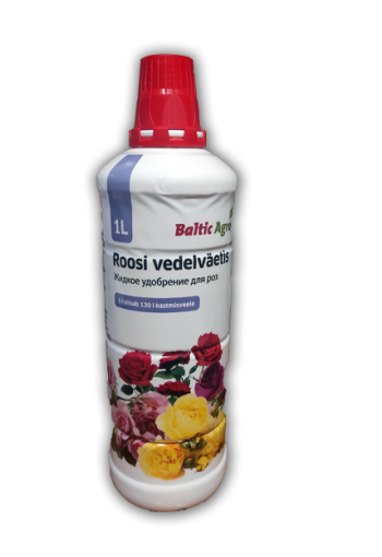 Liquid fertilizer for roses
