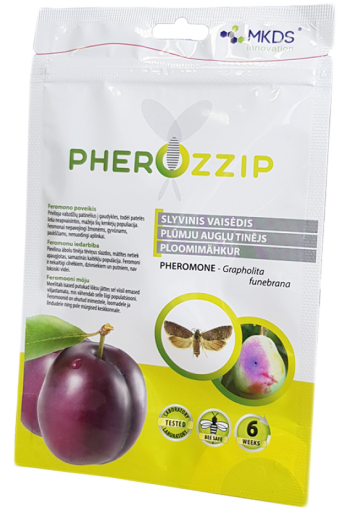 Pheromone trap for plum fruit moth "Pherozzip" 