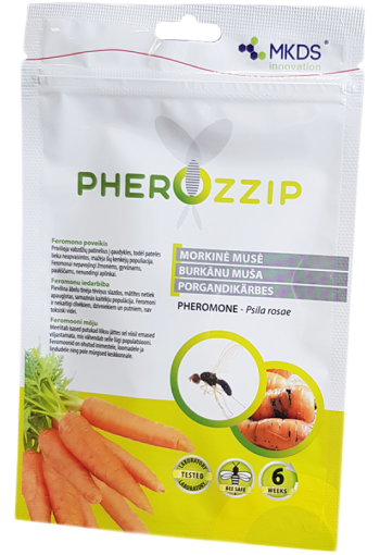 Pheromone trap for Carrot Fly "Pherozzip" (Psila rosae)