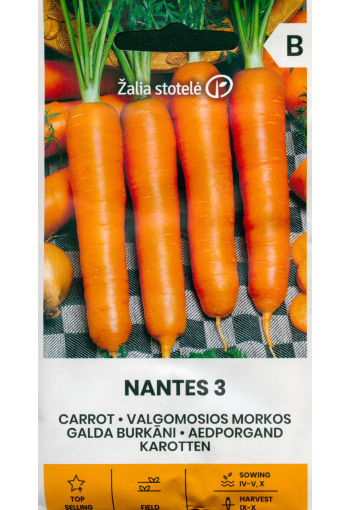 Морковь "Нантес 3"