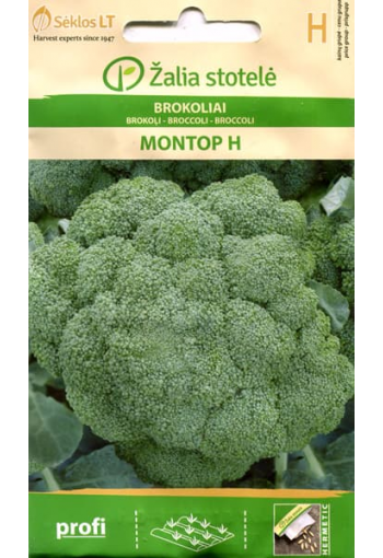 Green sprouting Calabrese Broccoli "Montop" F1