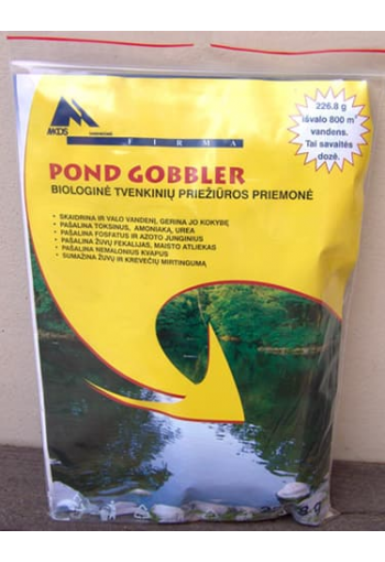 Bioloogiline veekogude hooldusvahend "Pond Gobbler"